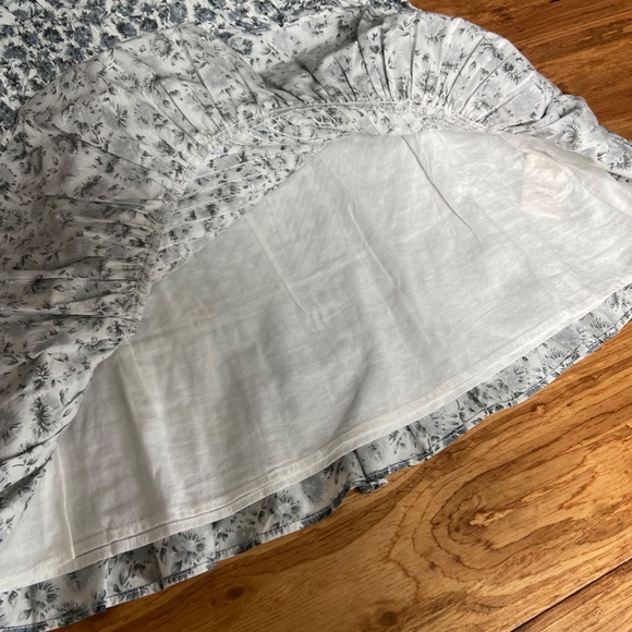 NWT LoveShackFancy LSF Floreen dress in warm grey size XS - Picture 10 of 16